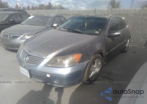 2005 Acura Rl из США, поврежденный, VIN JH4KB16585C015670